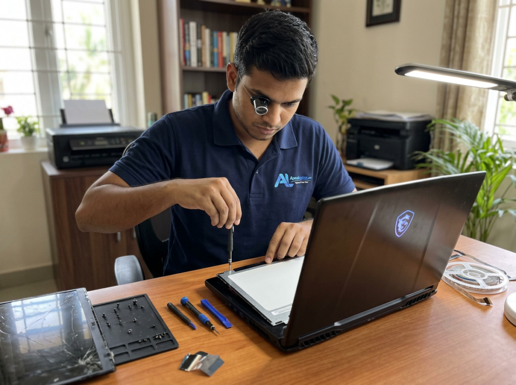 MSI Gaming laptop screen replacement