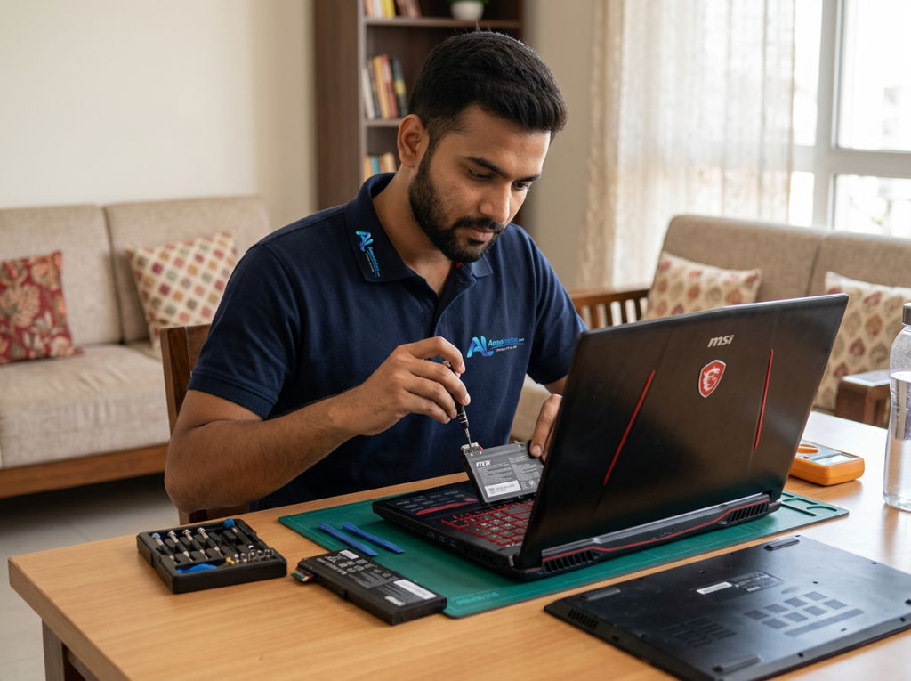 MSI Gaming laptop battery replacement