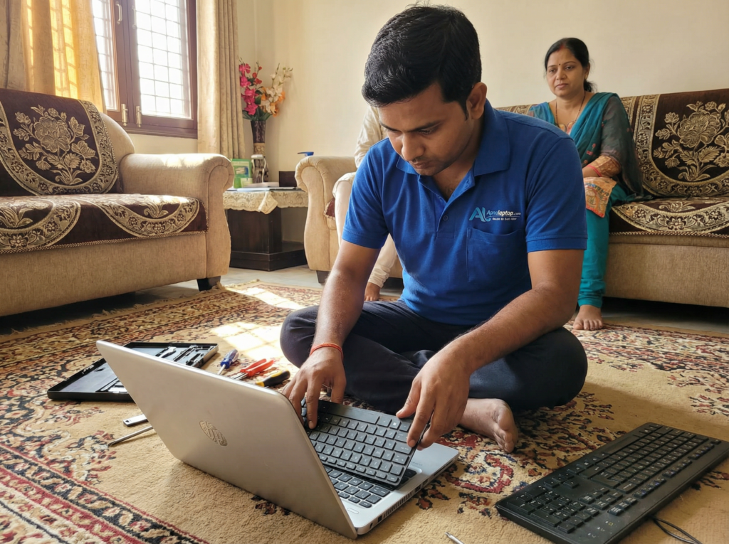 HP Laptop Keyboard replacement at home