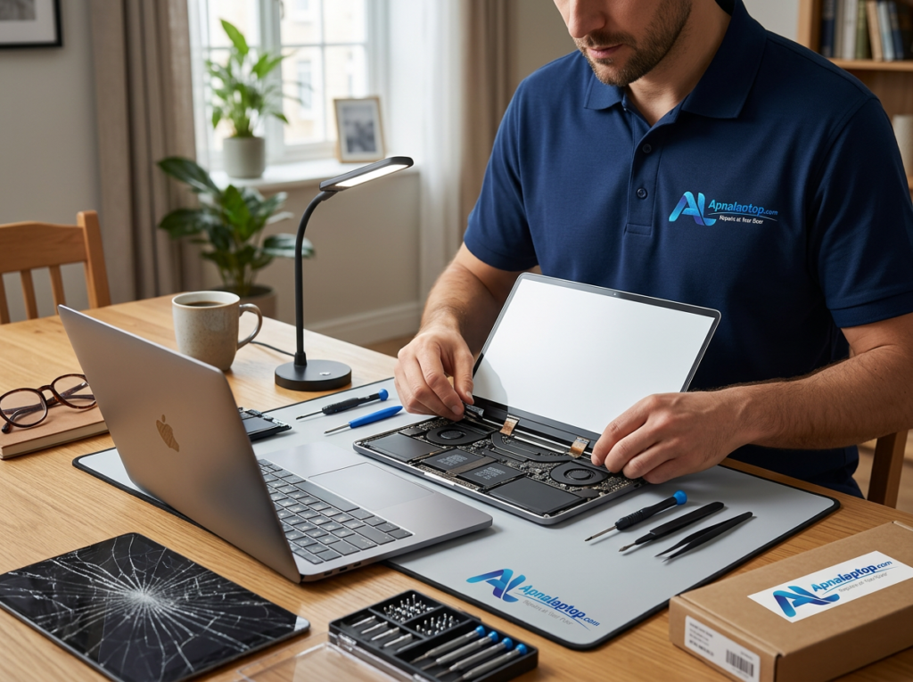 MacBook Screen Replacement at your home
