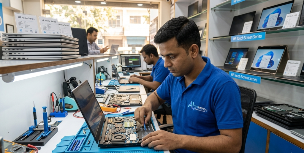 HP Laptop gaming series repair at shop