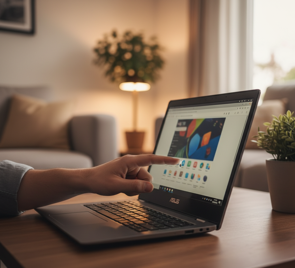 Asus laptop touch screen replacement at home