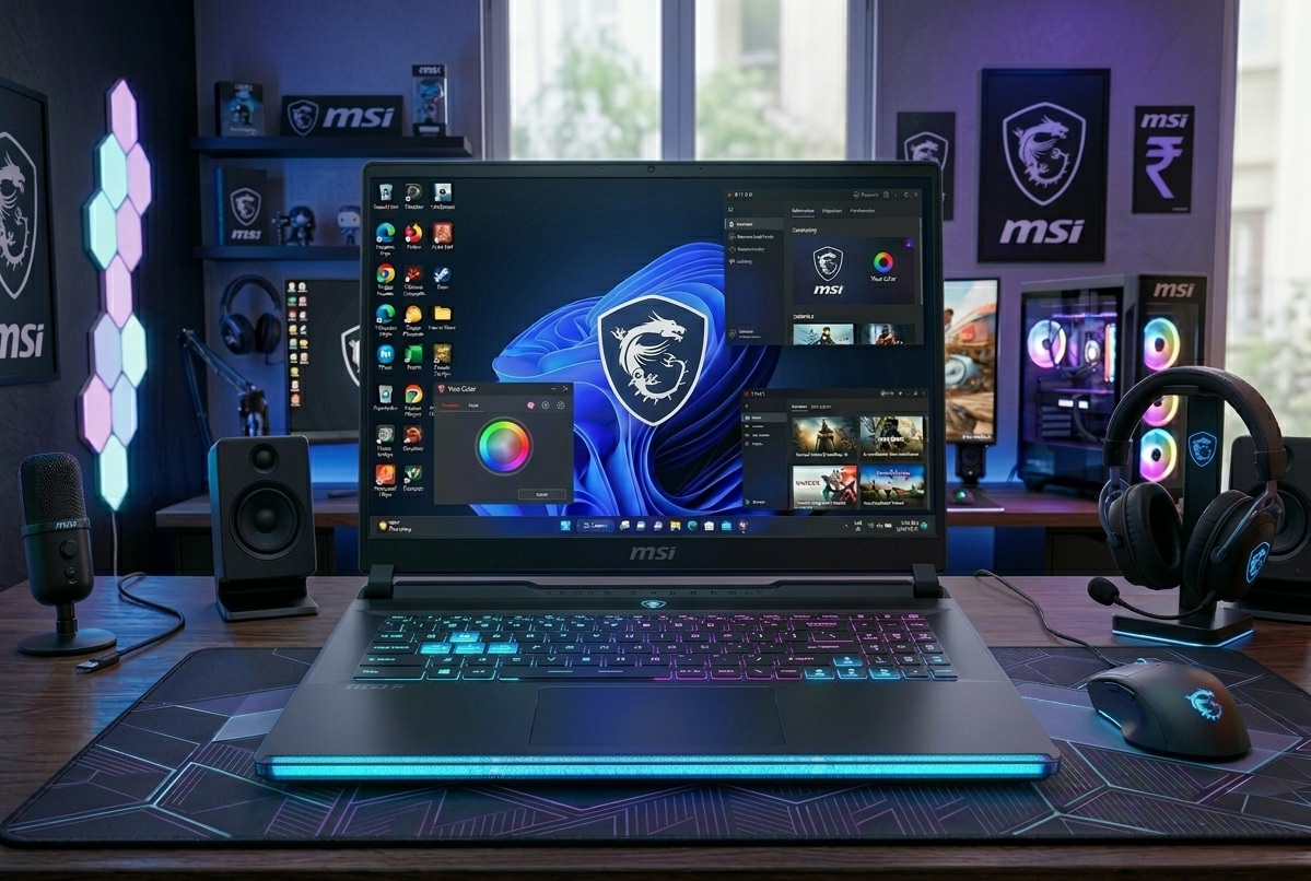 MSI gaming series laptop