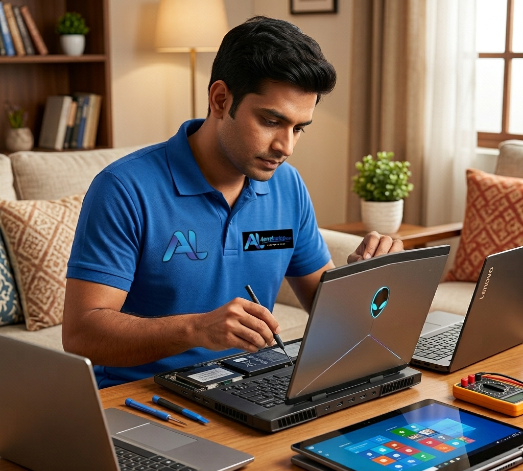 Dell Battery Replacement at home