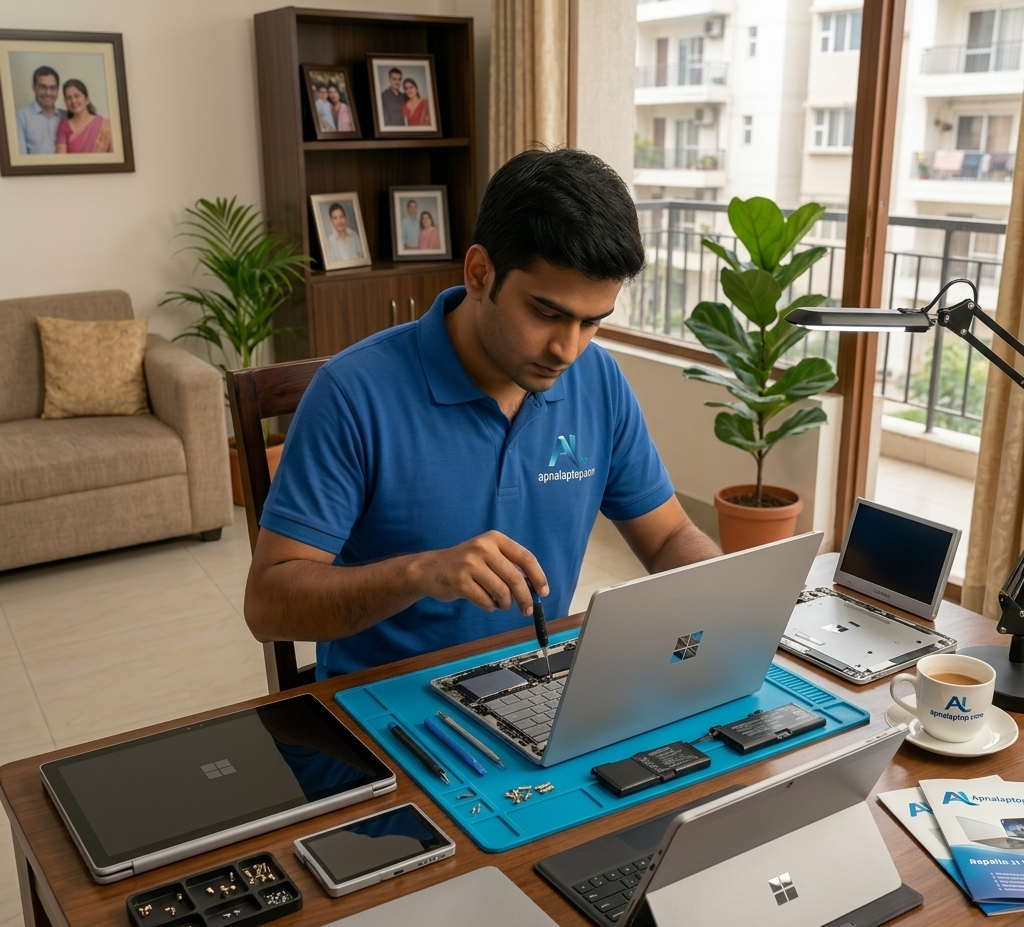 Microsoft surface battery replacement at home
