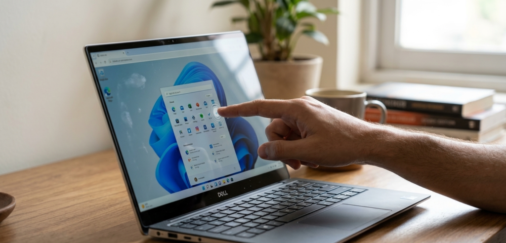 Dell laptop touch screen replacement at home