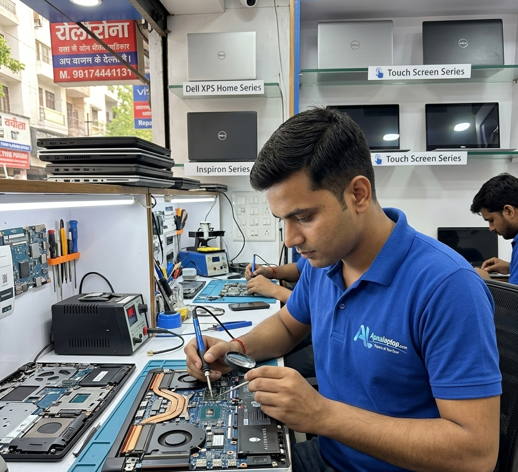 Dell motherboard repair at shop