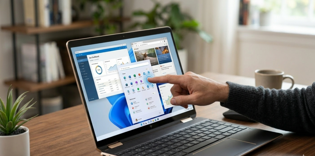 HP Laptop touch screen replacement at home
