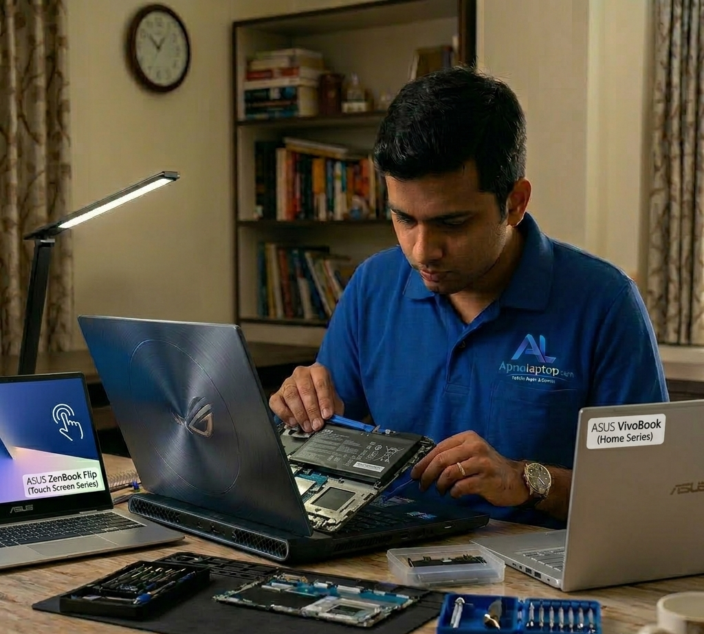 Asus Laptop battery replacement service at home