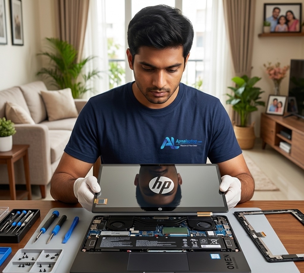 HP Laptop (omen) screen replacement at home